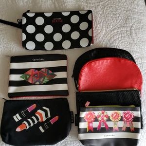 Sephora Bags - Sephora Makeup Bags (set of 7) Sephora Bags - Sephora Makeup Bags (set of 7)